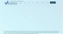 Desktop Screenshot of marketingcalendaroffice.com